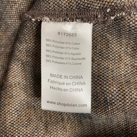 DOLAN Leopard Longline Jacket size Large - Picture 9 of 11